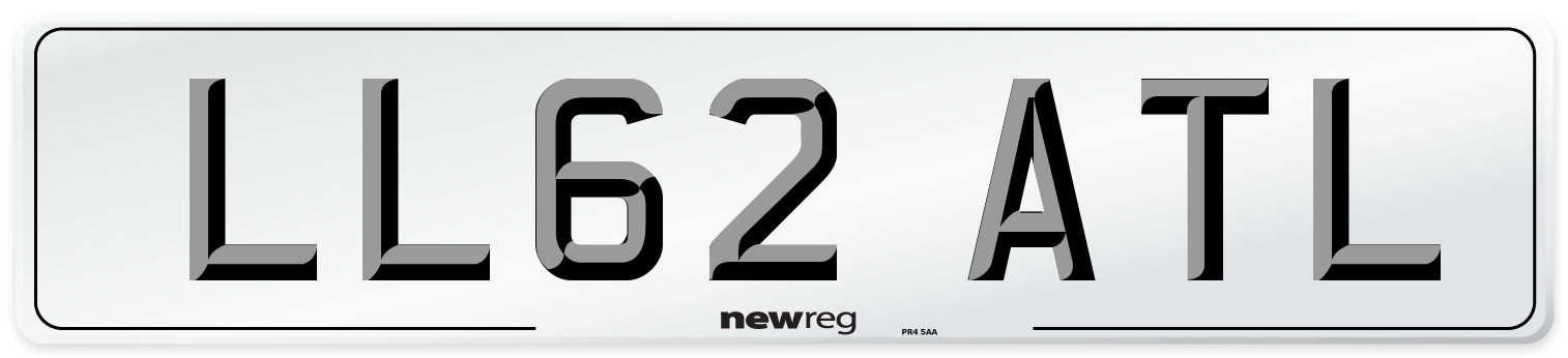 LL62 ATL Number Plate from New Reg